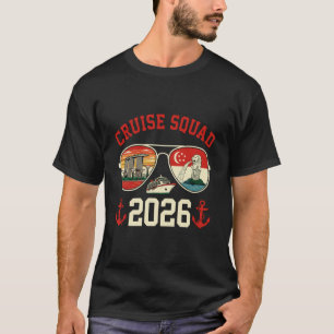 Cruise Squad Singapore Vacation Trip 2026 T-Shirt