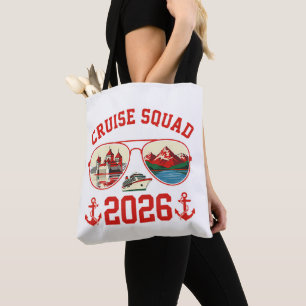 Cruise Squad Switzerland Vacation Trip 2026 Tote Bag