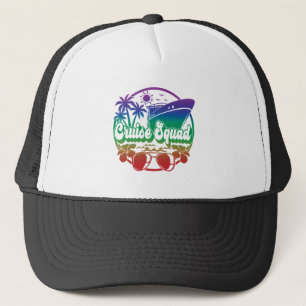 Cruise Squad Vacation Matching Group Family Trip Trucker Hat