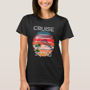 Cruise Squad with Coconut tree T-Shirt