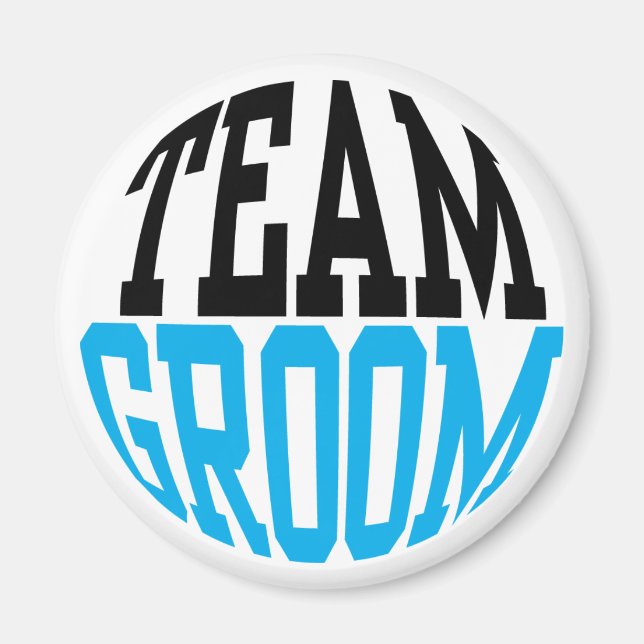 Cruise Stateroom Cabin Door Marker Wedding Groom Magnet (Front)