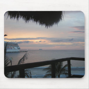 Cruise Sunset Mousepad