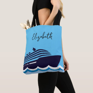 Cruise Theme Personalised Tote Bag