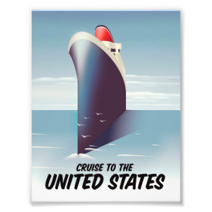 Cruise to the United states Photo Print