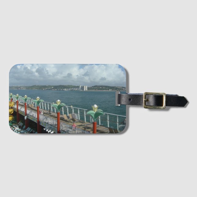Cruise Trip Luggage Tag (Front Horizontal)
