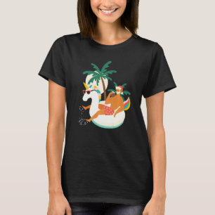 Cruise Vacation  Christmas In July Santa Vacation T-Shirt
