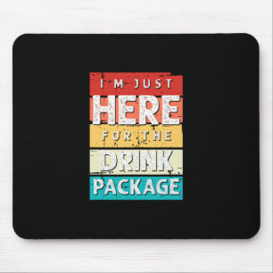 Cruise Vacation Funny Drinking Tail Party Shirt 9  Mouse Mat