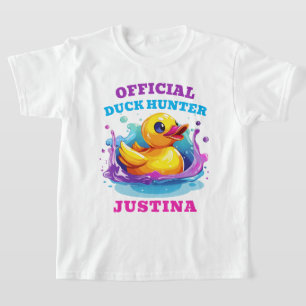 Cruise Vacation Official Duck Hunter T-Shirt Kids