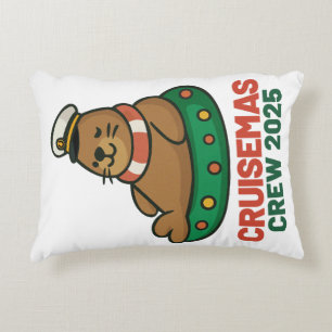 Cruisemas Crew 2025 Decorative Cushion