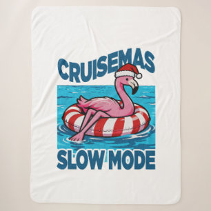 Cruisemas Slow Mode Sherpa Blanket