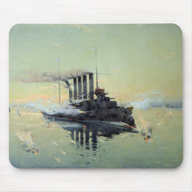 Cruiser Askold fighting Mouse Mat (Front)