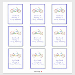 Cruiser Bike Bookplate