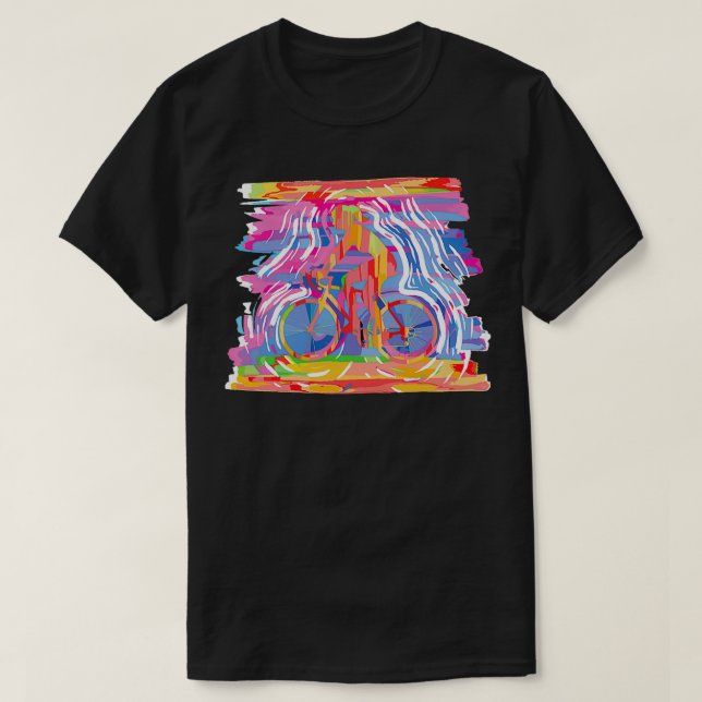 Cruiser Bikes with Gears Gift for Women T-Shirt (Design Front)