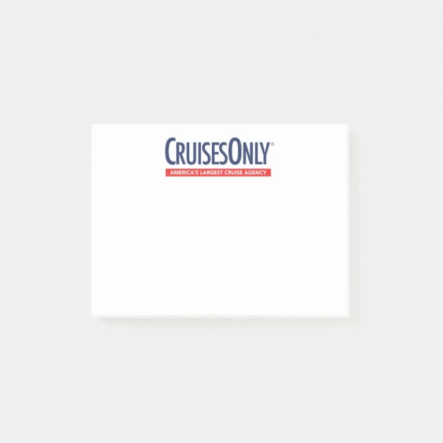 CruisesOnly Post-it Notes (Front)