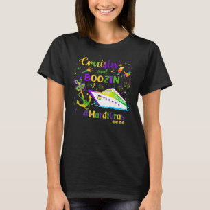 Cruisin and Boozin Mardi Gras Cruise Matching Grou T-Shirt