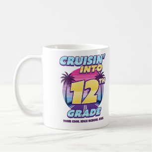Cruisin’ Back to School 12th Grade Coffee Mug