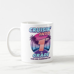 Cruisin’ Back to School 1st Grade Coffee Mug