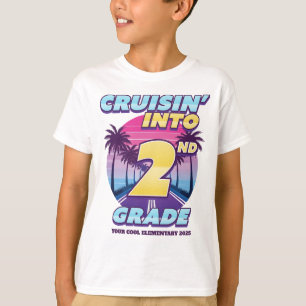 Cruisin’ Back to School 2nd Grade T-Shirt