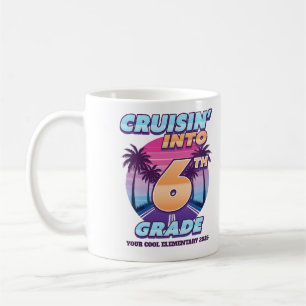 Cruisin’ Back to School 6th Grade Coffee Mug
