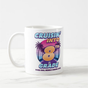 Cruisin’ Back to School 8th Grade Coffee Mug