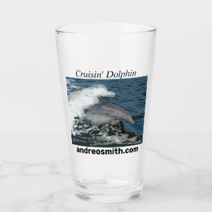 Cruisin' Dolphin Glass