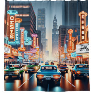 Cruisin' Shower Curtain