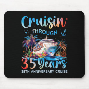Cruisin Through 35 Years 35th Anniversary Cruise T Mouse Mat