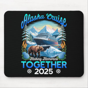 Cruisin Together Alaska 2025 Alaska Cruise Family  Mouse Mat