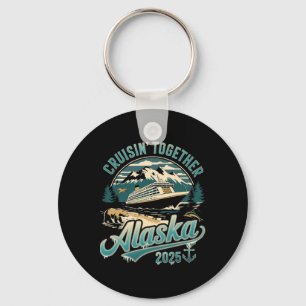 Cruisin Together Alaska 2025 Family Friend Alaska Key Ring
