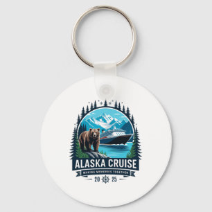 Cruisin Together Alaska 2025 Family Friend Alaska Key Ring