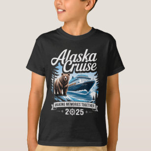 Cruisin Together Alaska 2025 Family Friend Alaska  T-Shirt