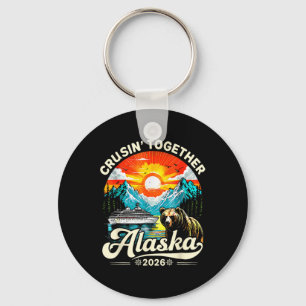 Cruisin Together Alaska 2026 Cruise Family Trip Key Ring