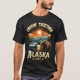 Cruisin_ Together Alaska Cruise Family Trip Advent T-Shirt