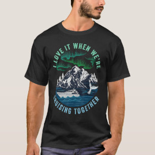 Cruisin' Together Alaska Family Cruise North Light T-Shirt