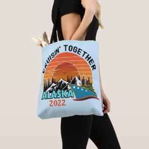 Cruisin Together Alaska Travel Vacation  Tote Bag
