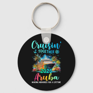 Cruisin' Together Aru 2025 Family Cruise Vacation Key Ring