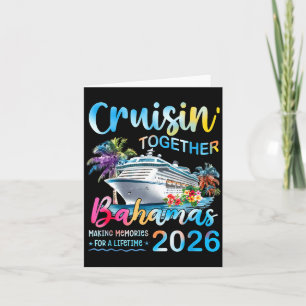 Cruisin' Together Bahamas 2026 Family Group Cruise Card