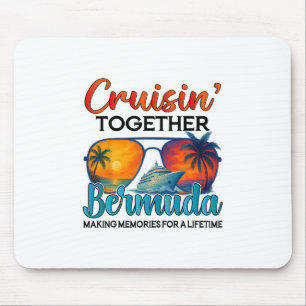 Cruisin Together Bermuda 2025 Friends Bermuda Crui Mouse Mat