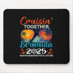 Cruisin Together Bermuda 2025 Friends Bermuda Crui Mouse Mat