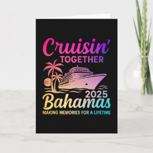 Cruisin Together Hamas 2025 Family Vacation Cruise Card