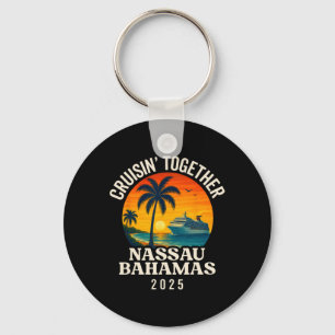 Cruisin' Together Nau Bahamas Group Matching Souve Key Ring