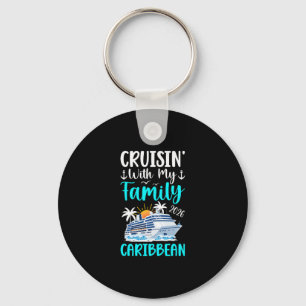 Cruisin' With Family Caribbean Cruise 2026 Family  Key Ring