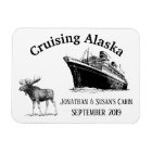 Cruising Alaska Ship and Moose