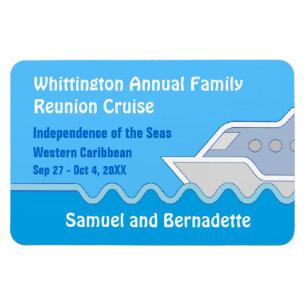 Cruising Along Stateroom Door Marker Magnet