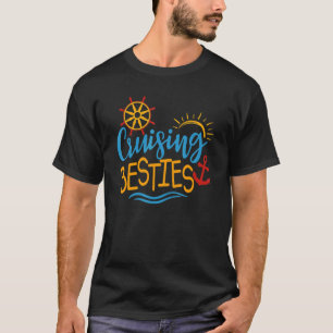 Cruising Besties Anchor Sailor Men Women T-Shirt