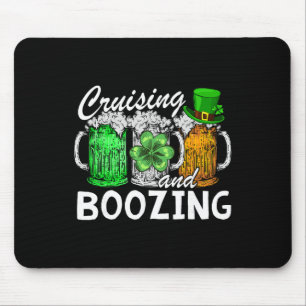 Cruising Boozing Irish Drinking St Patricks Day Be Mouse Mat