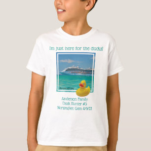 Cruising duck family cruise shirt
