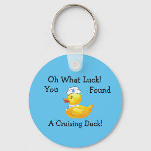 Cruising Duck  Key Ring