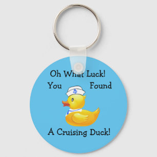 Cruising Duck  Key Ring