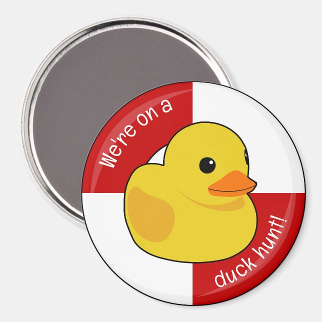 Cruising Duck Stateroom Cabin Door Magnet (Front/Back)